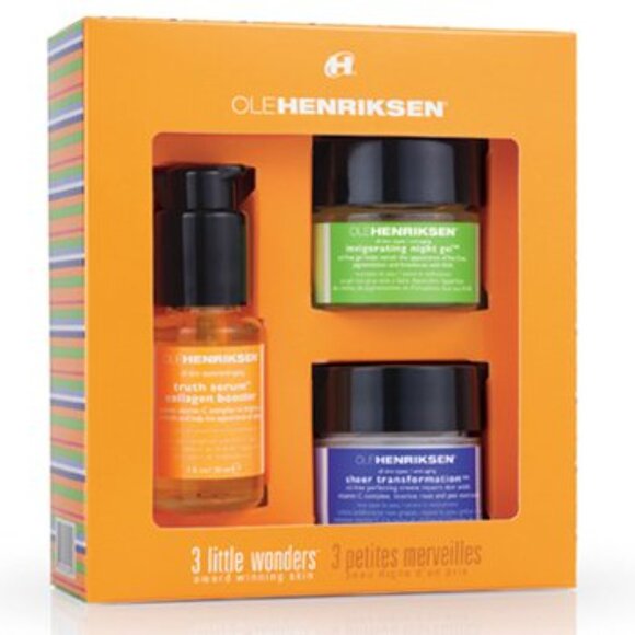 Ole Henriksen 3 Little Wonders Mini Award Winning Skin Set - NEW IN BOX - Picture 1 of 2